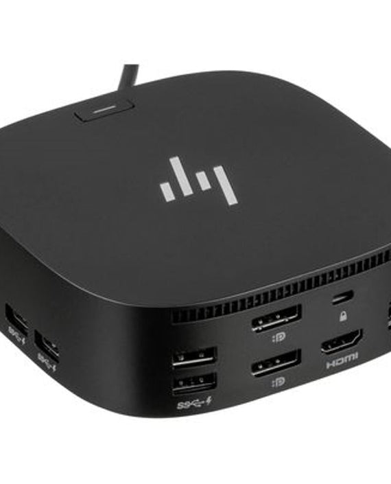 HP Dock G2 USB-C Universal Docking Station - 100W Power Delivery 3xDisplays or 2x4K 2xDP 1xHDMI 4xUSB-A 1xUSB-C RJ45 Audio Combo for HP Notebook PC - Leader Electronics