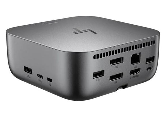 HP Dock G6 Thunderbolt 4 Docking Station - 100W Power Delivery 3xDisplays 2xDP 1xHDMI 3xUSB-A 2xUSB-C 1xTB4 2.5GbE RJ45 for HP Notebook PC - Leader Electronics