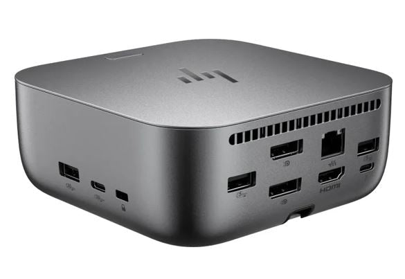 HP Dock G6 Thunderbolt 4 Docking Station - 100W Power Delivery 3xDisplays 2xDP 1xHDMI 3xUSB-A 2xUSB-C 1xTB4 2.5GbE RJ45 for HP Notebook PC - Leader Electronics