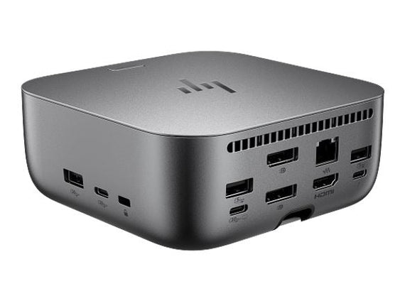 HP Dock G6 Thunderbolt 4 Ulltra Docking Station - 280W Power Delivery 4xDisplays 2xDP 1xHDMI 4xUSB-A 2xUSB-C 1xTB4 2.5GbE RJ45 for HP WS ~4J0G4AA - Leader Electronics