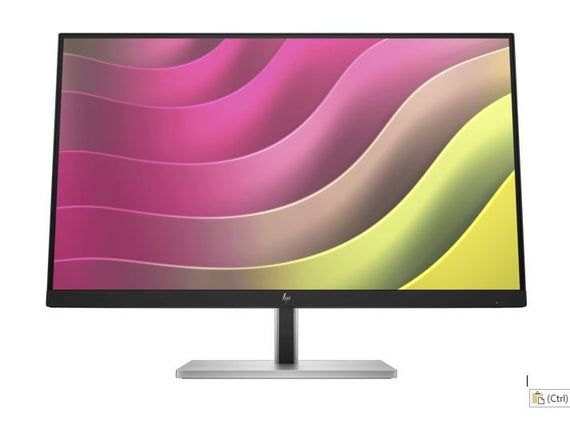 HP E24T G5 23.8'/24' FHD Touchscreen IPS Monitor Anti-Glare 1920x1080 16:9 5ms Height Adjustment Tilt Swivel Pivot 5xUSB Hub DP HDMI VESA 3yrs wty - Leader Electronics