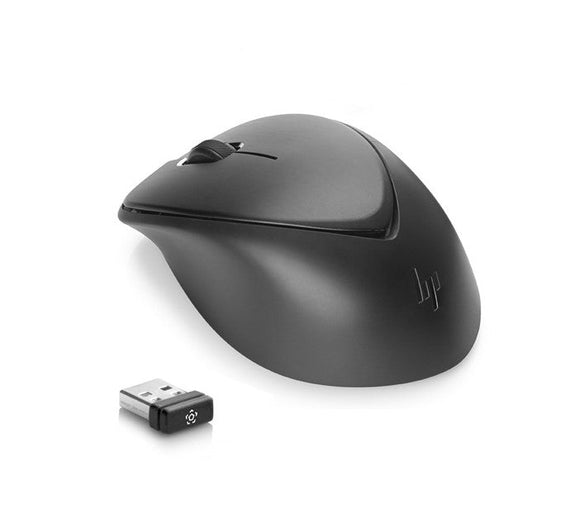 HP Premium Wireless Mouse 1600DPI High-Performance Hyper-Fast Scroll Soft-Touch fits Left/Right Hand Fingerprint Resistant Recharge USB Cable - Leader Electronics