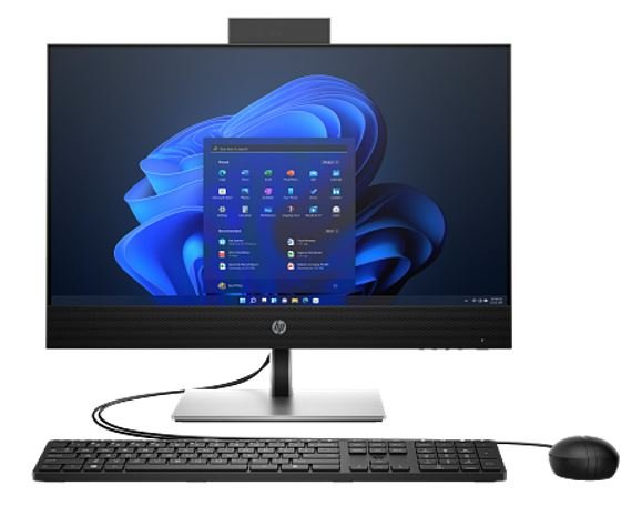 HP ProOne 440 G9 AIO 23.8'/24' FHD NT Intel i5-14500T 16GB DDR5 512GB SSD WIN 11 PRO Intel UHD 770 GPU WiFi6 Webcam DP HDMI KB+Mouse 3Yr OS Wty - Leader Electronics