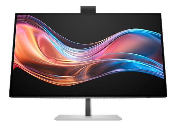 HP Series 7 Pro 727PM 27' 4K UHD Thunderbolt IPS Conferencing Monitor 3840x2160 16:9 5ms Height Adjust Tilt Swivel Pivot Webcam Speakers USB-C VESA - Leader Electronics