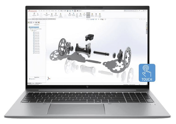 HP ZBook FireFly G11 16' WUXGA TOUCH Intel AI U5-125H 16GB DDR5 512GB SSD WIN 11 PRO Arc Graphics Thunderbolt Fingerprint 3yrs OS 1.6kg Workstation - Leader Electronics