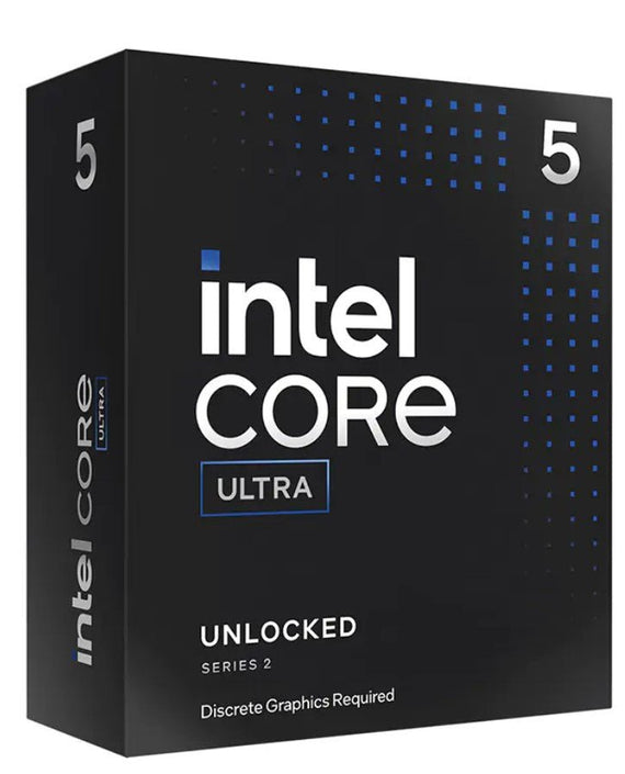 Intel Core Ultra 5 Processor 245KF LGA1851 (24M Cache, Up to 5.20 GHz)(15th Gen) Please note: No CPU Cooler Included - Leader Electronics