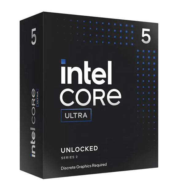 Intel Core Ultra 5 Processor 245KF LGA1851 (24M Cache, Up to 5.20 GHz)(15th Gen) Please note: No CPU Cooler Included - Leader Electronics