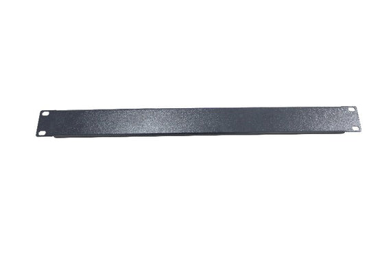 LDR 1U 19' Blanking Panel - Rack Mountable 19' - Black Metal Construction - Leader Electronics