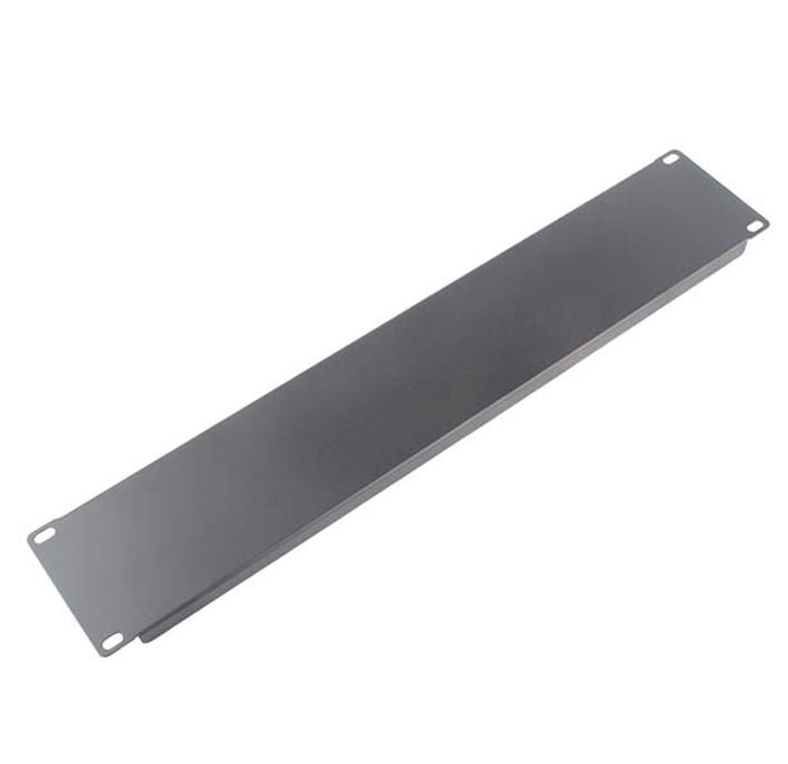 LDR 2U 19' Blanking Panel - Rack Mountable 19' - Black Metal Construction - Leader Electronics