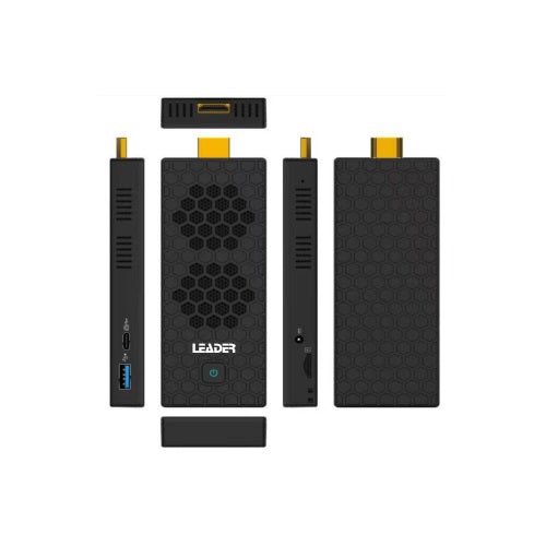 Leader PC Stick SC8-PRO, Intel N4020, 4GB RAM, 128GB on board, Wi-Fi AC + Bluetooth, HDMI Out, USB-C, mSD Reader, 1 Year Warranty, Windows 11 Pro - Leader Electronics