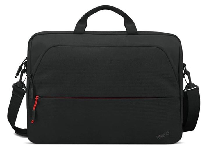 LENOVO Essentials 16' Toploader Bag Notebook Case - Classic Black Nylon Exterior, Dedicated Padded PC Pocket fits 13.3' 14' 15.6' 16' Laptop - Leader Electronics