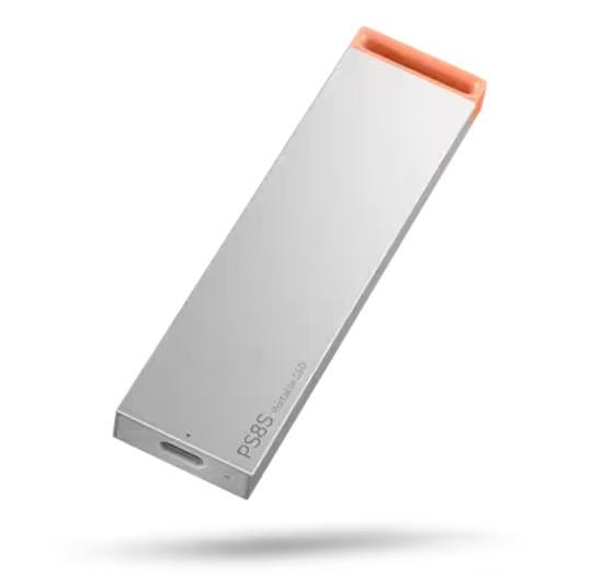 Lenovo PS8S 2TB External Portable SSD ~1050MB/s USB3.2 Gen2 USB-C Stylish Metal Body Lightweight 40g Durable for PC MAC PS4 Xbox Android iPad Pro - Leader Electronics