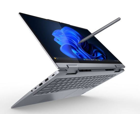 LENOVO ThinkBook 14 Yoga G5 14' WUXGA TOUCH Intel U5-225U 32GB DDR5 512GB SSD Windows 11 PRO Intel Graphics Thunderbolt Fingerprint 1YR OS 1.6kg ~i5 - Leader Electronics