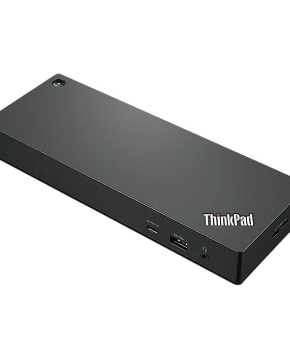 LENOVO ThinkPad Universal Thunderbolt 4 Dock - 1x HDMI 2.1, 2x DisplayPort, 4x USB, 1x USB-C, 1x Gigabit Ethernet, 100W Power Delivery, Power Button - Leader Electronics