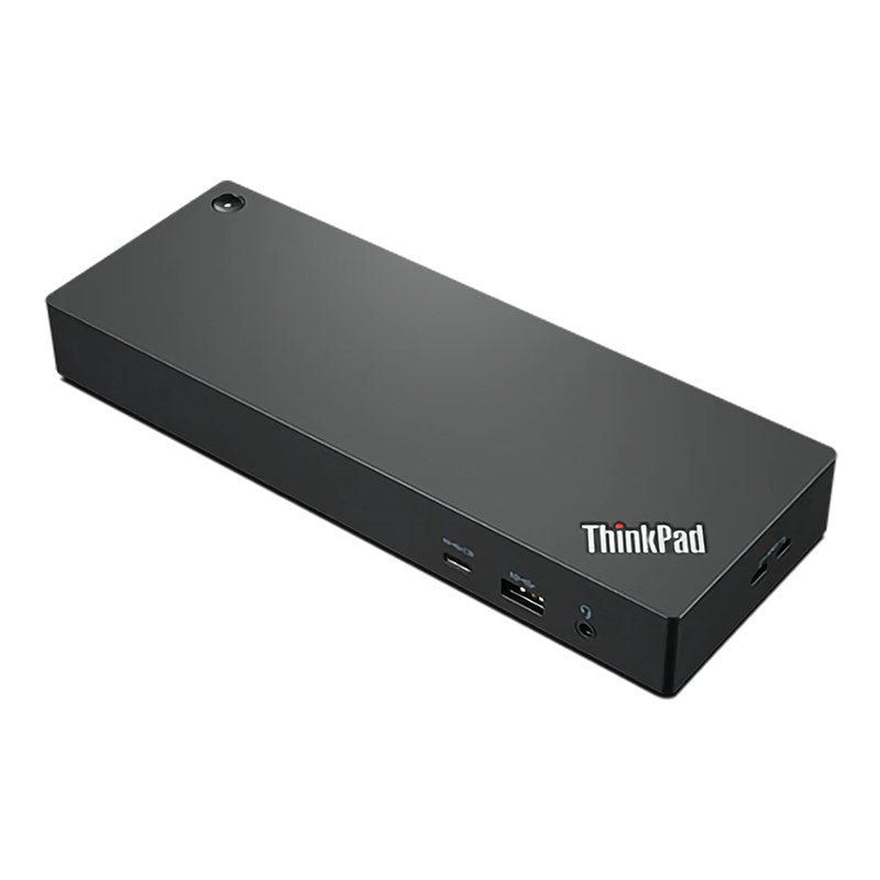 LENOVO ThinkPad Universal Thunderbolt 4 Dock - 1x HDMI 2.1, 2x DisplayPort, 4x USB, 1x USB-C, 1x Gigabit Ethernet, 100W Power Delivery, Power Button - Leader Electronics