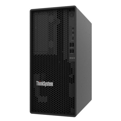LENOVO ThinkSystem ST45 V3, 1xAMD EPYC 4344P 8C 3.8GHz 65W, 1x32GB 2Rx8, SW RD, 1x300W - Leader Electronics