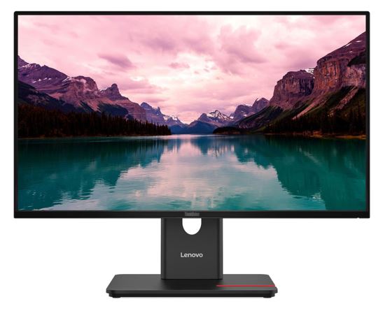 LENOVO ThinkVision T24-40 23.8' 120Hz FHD Monitor 1920x1080 16:9 Height Adjustable Titl Swivel Pivot USB-C (15W PD) 3xUSB-A VGA DP HDMI Hub~63CFMAR1AU - Leader Electronics