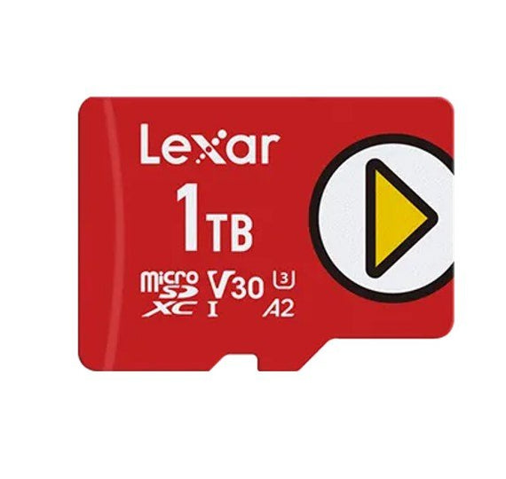 Lexar PLAY microSDXC™ UHS-I Card 1TB – up to 160MB/s read, up to 100MB/s write 1 High-speed performance for gaming devices featureA1/A2 class wide ran - Leader Electronics
