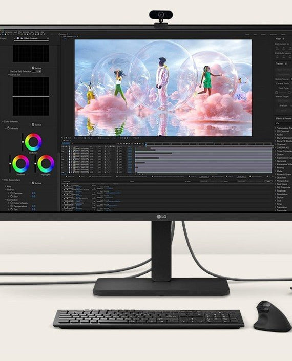 LG 27' IPS FHD 1920 x 1080, USB Type-C™ (PD 65W) 100Hz 5ms, AMD FreeSync 16:9 Tilt/Height/Swivel/Pivot (Bi-direction) adjustable stand, 3yrs Monitor - Leader Electronics
