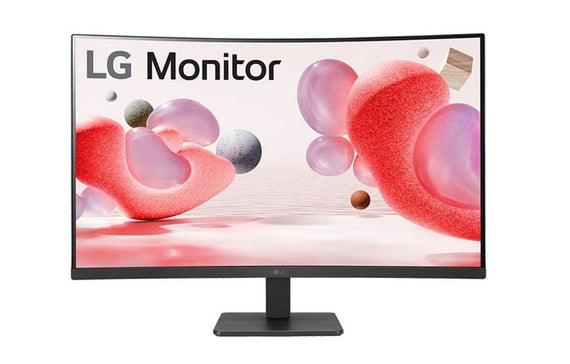 LG 31.5' 32BR50C-B 32' 1920 x1080 Curved FHD with 100Hz Refresh Rate 5 ms Response Time 3-Side Virtually Borderless Design AMD FreeSync Office Monitor - Leader Electronics