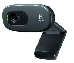 Logitech C270 3MP HD Webcam 720p/30fps, Widescreen Video Calling, Light Correc, Noise-Reduced Mic for Skype, Teams, Hangouts, PC/Laptop/Macbook/Tablet - Leader Electronics