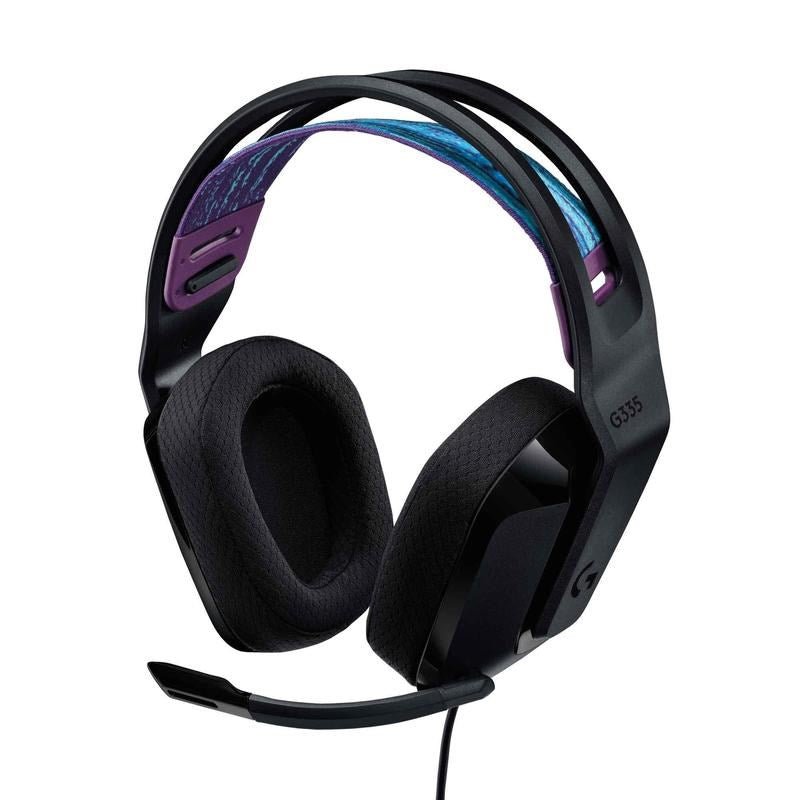 Logitech G335 Wired GAMING HEADSET Black - Leader Electronics
