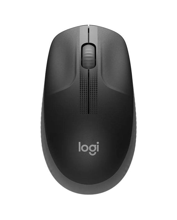 Logitech M190 Full-Size Wireless Mouse - Charcoal - Leader Electronics