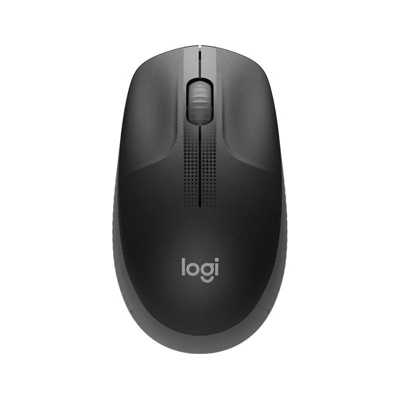 Logitech M190 Full-Size Wireless Mouse - Charcoal - Leader Electronics