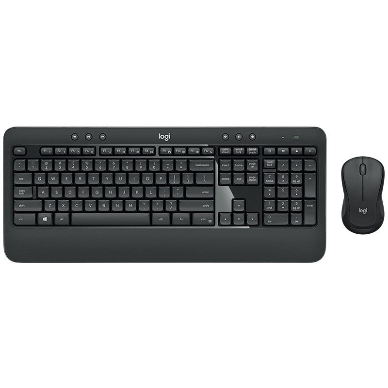 Logitech MK540 Advanced Wireless Keyboard & Mouse Combo - USB Receiver, 10 Meter Wireless Connection, Plug and Play, Contoured Mouse 920-008682 - Leader Electronics