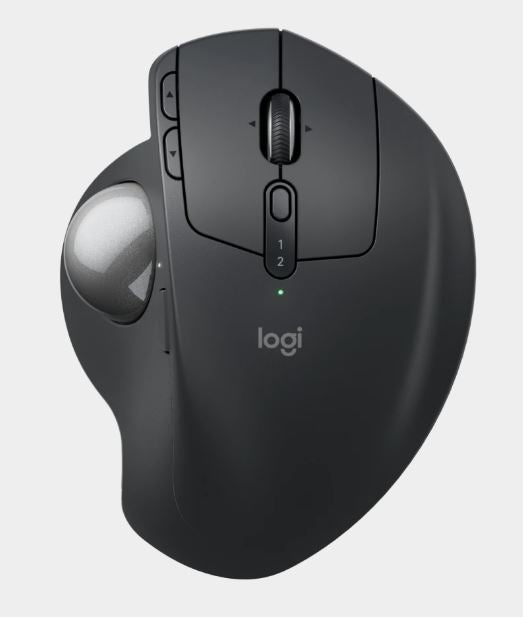Logitech MX Ergo S SILENT Wireless trackball USB-C charging mouse - Leader Electronics