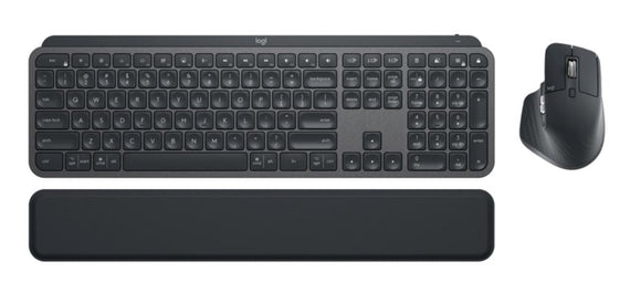 Logitech MX KEYS COMBO FOR BUSINESS | GEN 2 Performance Combo: MX Keys for Business, MX Master 3S for Business and MX Palm Rest - Leader Electronics