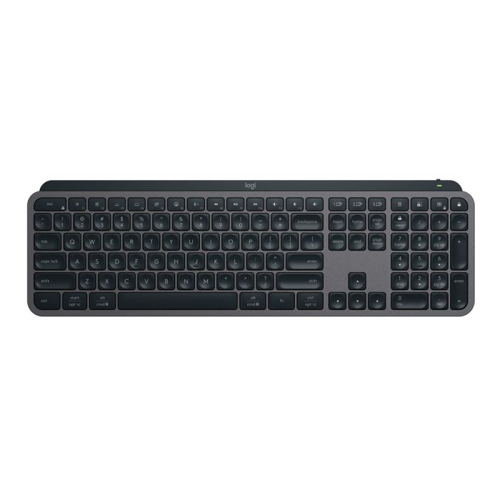 Logitech MX KEYS S Wireless ILLUMINATED Keyboard/ Rechargeable Li-Po (1500 mAh) battery Graphite 1-Year Limited Hardware Warranty - Leader Electronics