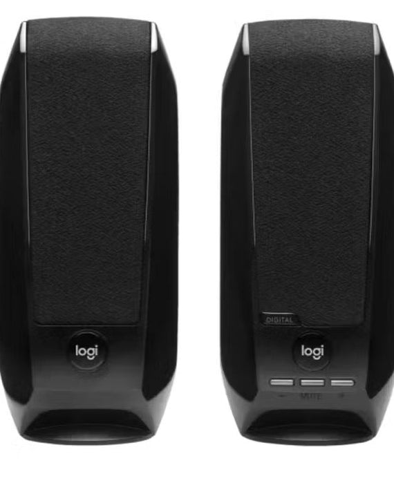Logitech S150 USB STEREO SPEAKERS Crystal-clear stereo sound ~Z120 - Leader Electronics