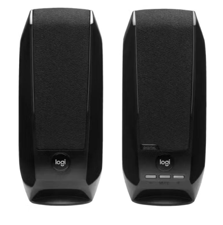 Logitech S150 USB STEREO SPEAKERS Crystal-clear stereo sound ~Z120 - Leader Electronics