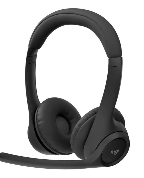 Logitech ZONE 300 Wireless Headset Midnight Black 1-Year Limited Hardware Warranty - Leader Electronics