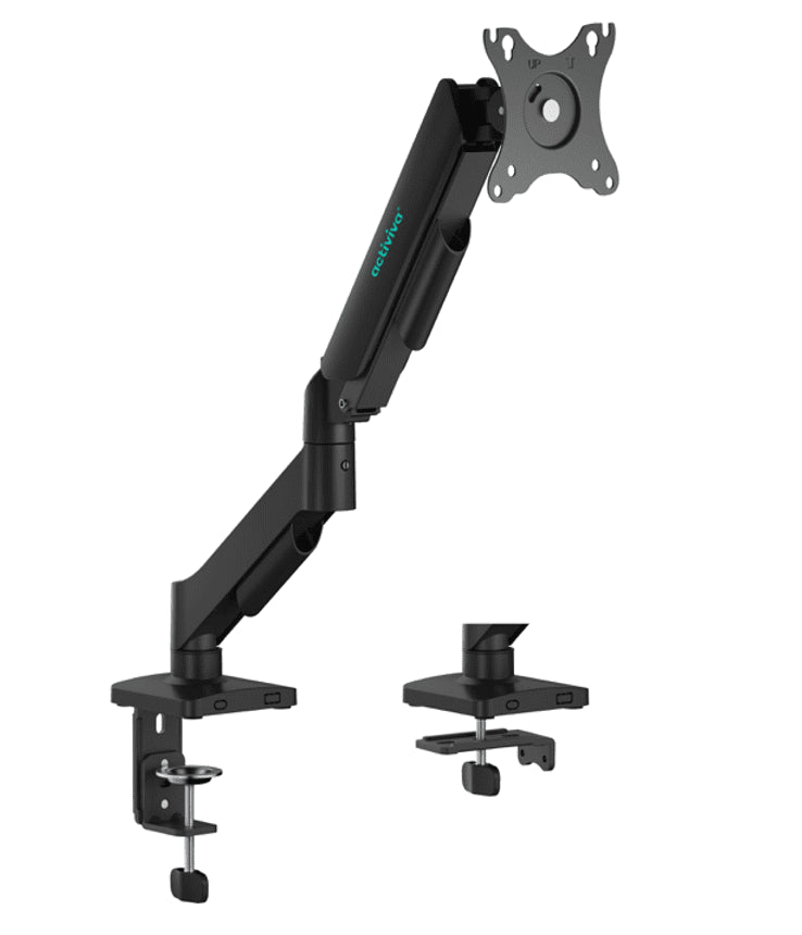 (LS)mbeat® Activiva Ergolife Single-Screen Gas Spring Monitor Arm allows you to smoothly adjust the height angle and tilt of your screen with minimal - Leader Electronics