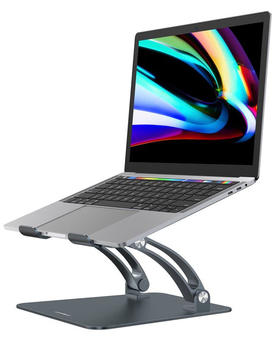 (LS)mbeat® Stage S6 Adjustable Elevated Laptop and MacBook Stand Elegant and Ergonomic Sleek and Durable Material: Aluminium Alloy - Leader Electronics
