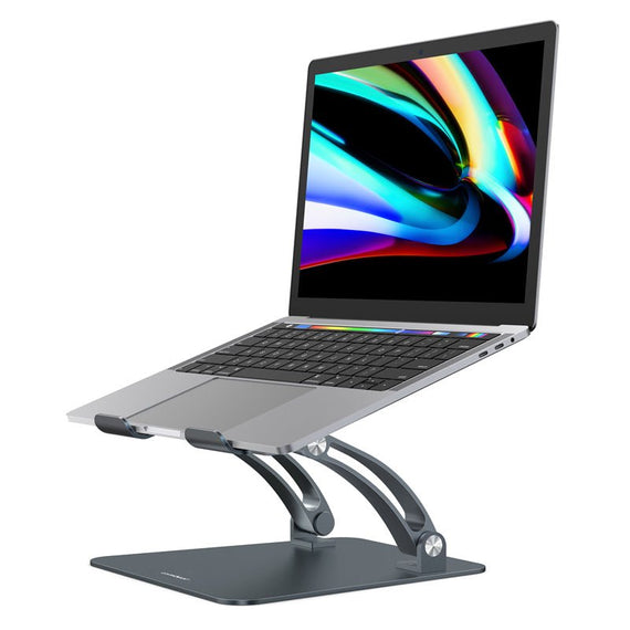 (LS)mbeat® Stage S6 Adjustable Elevated Laptop and MacBook Stand Elegant and Ergonomic Sleek and Durable Material: Aluminium Alloy - Leader Electronics