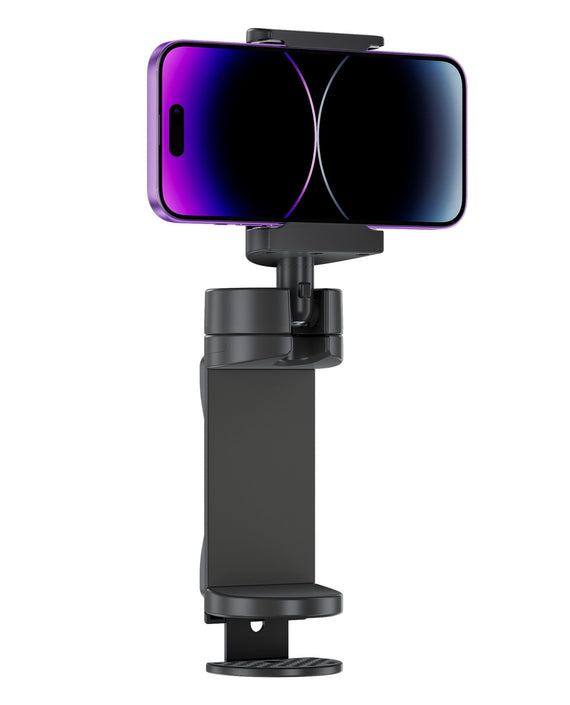 mbeat® Portable Travel Phone Holder Portable Design/ 360 degree Rotatable Base/ Compact & Lightweight/ Freestyle Adjustment Package Weight: 125g - Leader Electronics