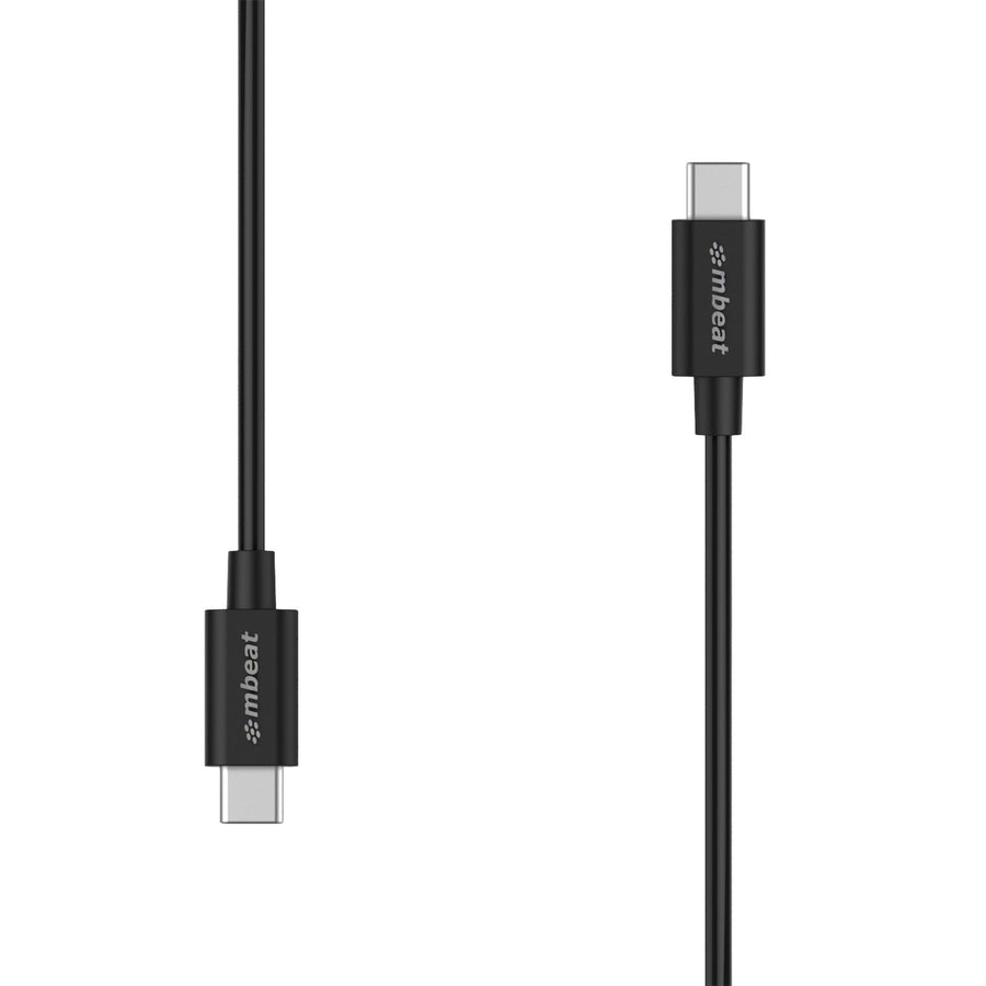 mbeat® Prime 1m USB-C to USB-C 2.0 Charge And Sync Cable High Quality/Fast Charge for Mobile Phone Device Samsung Galaxy Note 8 S8 9 Plus LG Huawei - Leader Electronics