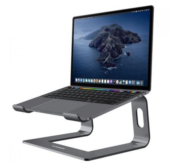 mbeat® Stage S1 Elevated Laptop Stand up to 16' Laptop (Space Grey) Material: Aluminium Alloy Product Weight: 0.9 kg - Leader Electronics