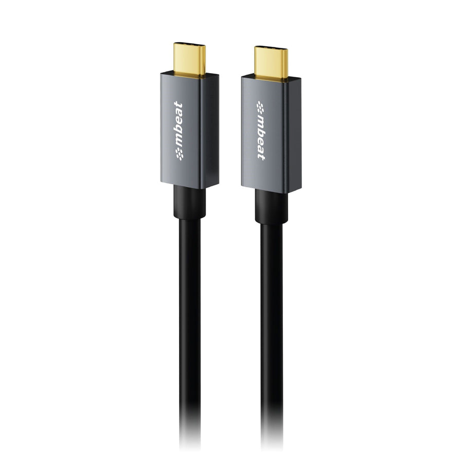 mbeat® Tough Link 1m USB 4.0 USB-C Cable - Space Grey Video Resolution: Maximum 8K/60Hz Package Weight: 85g USB-C 4.0 Product Weight: 60g - Leader Electronics