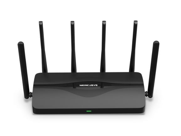 Mercusys MR47BE BE9300 Tri-Band Wi-Fi 7 Router (2YW) (WIFI7) 574 Mbps at 2.4 GHz + 2880 Mbps at 5 GHz + 5760 Mbps at 6 GHz - Leader Electronics