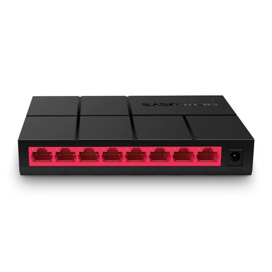 Mercusys MS108G 8-Port Gigabit Desktop Switch, 8x Gigabit Ports, Compact Design, Plug N Play, Green Ethernet Technology - Leader Electronics