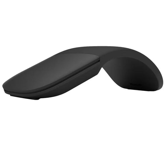 Microsoft Surface Arc Wireless Mouse curved design Surface Pro 11/10/8/9/X /11 Laptop 7/6/5/4- Black - Leader Electronics
