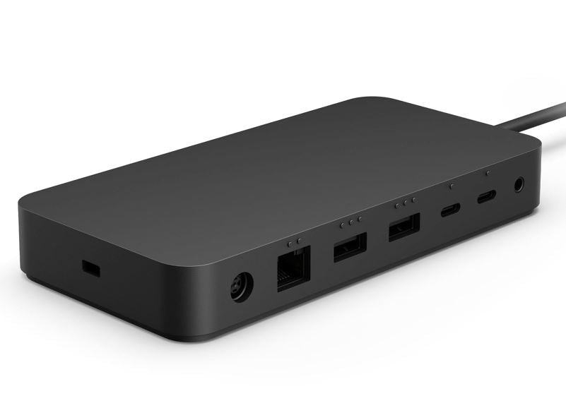 Microsoft Surface Thunderbolt™ 4 Dock Station 4K 165W 40Gbps USB-C USB-A 3.5mm Audio Jack 2.5G Ethernet Go2/3 Studio Pro 7/7+/8/9/X/10/11 Laptop 5/6/7 - Leader Electronics