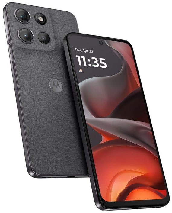 Motorola Moto G15 4G 128GB - Gravity Grey*AU STOCK*, 6.7', Full HD+, 60Hz, 4GB/128GB, 50MP/8MP, Dual SIM, 5200mAh, 2 Years Warranty - Leader Electronics