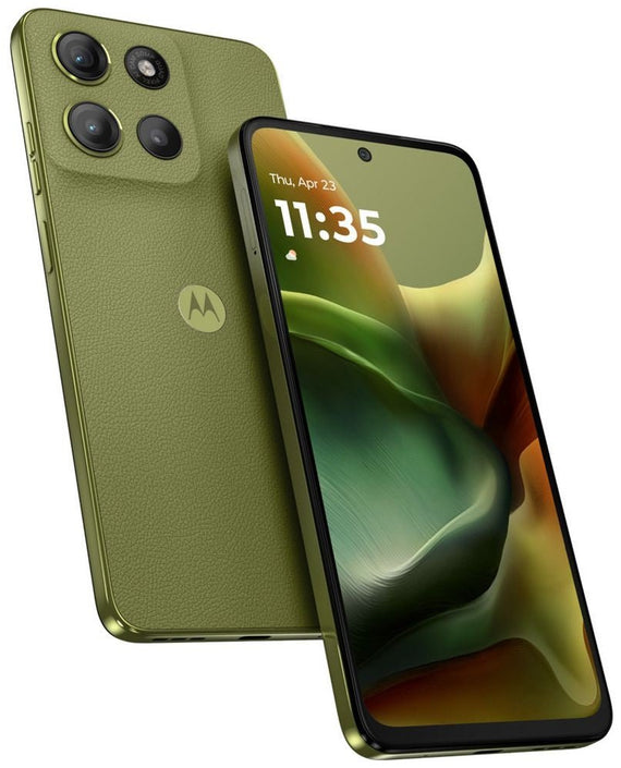 Motorola Moto G15 4G 128GB - Iguana Green*AU STOCK*, 6.7', Full HD+, 60Hz, 4GB/128GB, 50MP/8MP, Dual SIM, 5200mAh, 2 Years Warranty - Leader Electronics