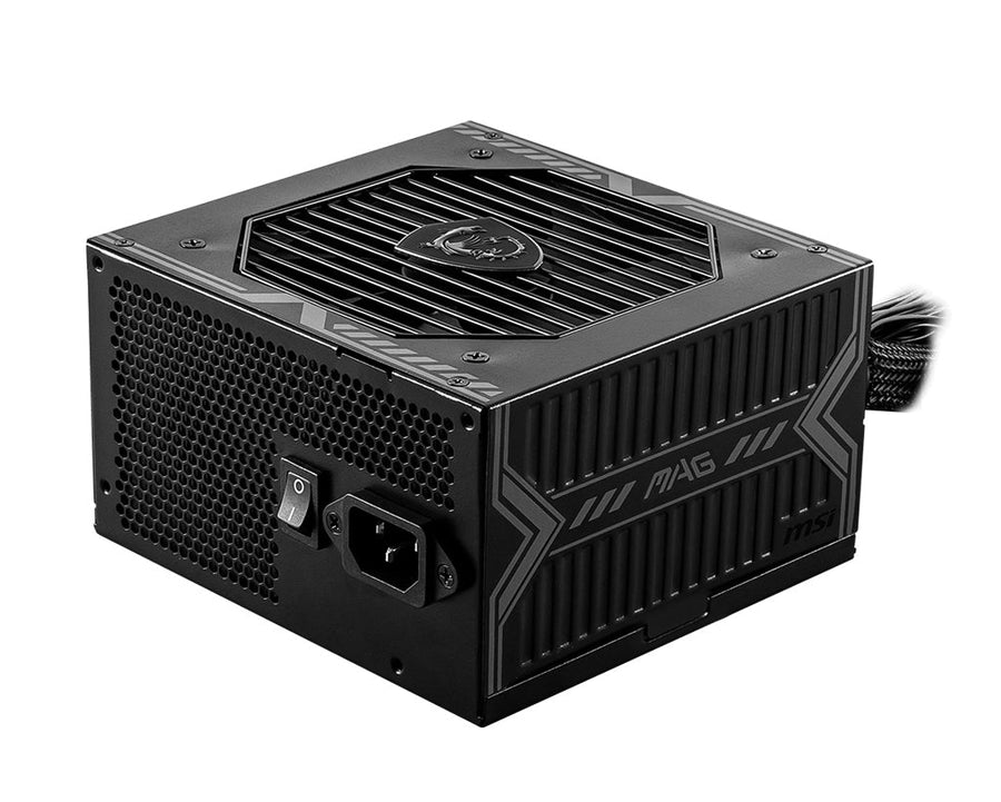 MSI MAG A650BN 650W Power Supply, 80 PLUS Bronze, up to 85% Efficiency, Active PFC, OCP / OVP / OPP / OTP / SCP - Leader Electronics