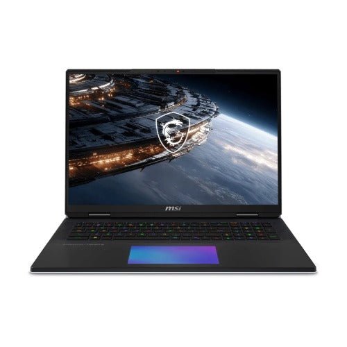 MSI Titan Series Gaming Notebook 18' UHD Intel Core Ultra 9 290HX Plus, DDR5 64GB (32GB x 2), 2TB Gen5 SSD, 5090 Laptop GPU, GDDR7 24GB, Win11Pro, 2yW - Leader Electronics